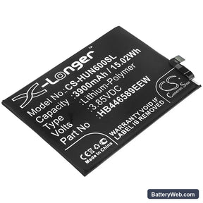 Huawei Nova 6 Replacement Battery, 3.85V, 3900mAh, Li-Polymer 1