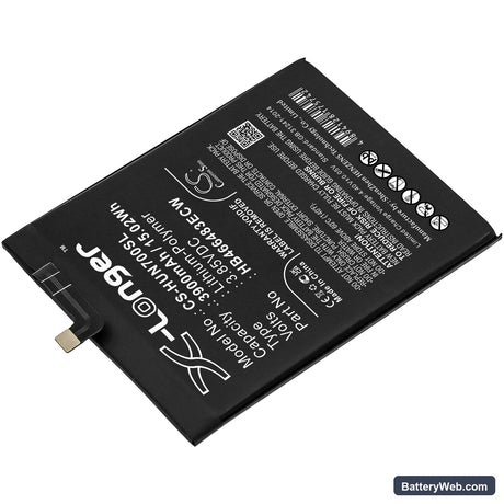 Huawei Nova 7 5G Replacement Battery, 3.85V, 3900mAh, Li-Polymer 2