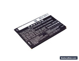 Huawei Honor Note 8 Replacement Battery, 3.82V, 4500mAh, Li-Polymer 4