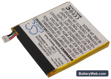 Huawei Ascend P1 XL Replacement Battery, 3.7V, 2000mAh, Li-Polymer 2