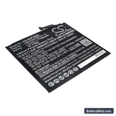 Huawei MatePad Pro Replacement Battery, 3.8V, 7150mAh, Li-Polymer 1