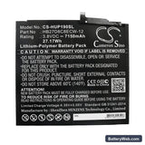 Huawei MatePad Pro Replacement Battery, 3.8V, 7150mAh, Li-Polymer 3