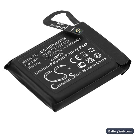 Huawei Watch GS Pro Replacement Battery, 3.85V, 740mAh, Li-Polymer 1