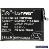 Huawei P40 Replacement Battery, 3.85V, 3800mAh, Li-Polymer 3