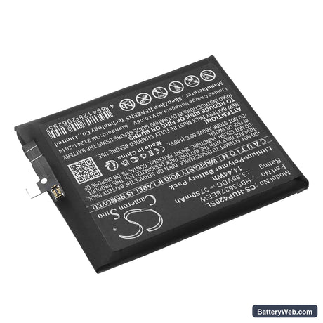 Huawei P40 Pro Replacement Battery, 3.85V, 3750mAh, Li-Polymer 2