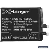 Huawei P50 Pro Replacement Battery, 3.87V, 4250mAh, Li-Polymer 3