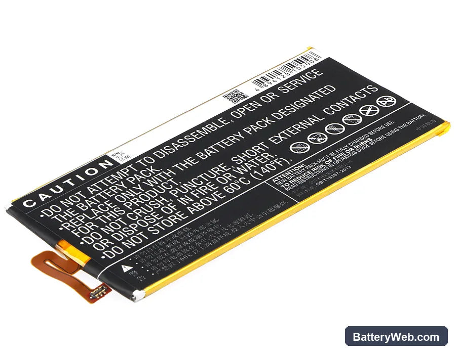 Huawei Ascend P8 Max Replacement Battery, 3.8V, 4360mAh, Li-Polymer 3