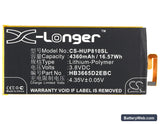 Huawei Ascend P8 Max Replacement Battery, 3.8V, 4360mAh, Li-Polymer 5