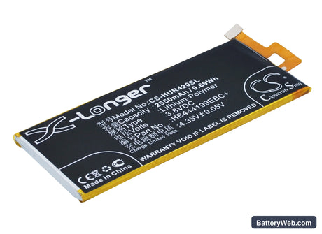 Huawei Honor 4C Replacement Battery, 3.8V, 2550mAh, Li-Polymer 1