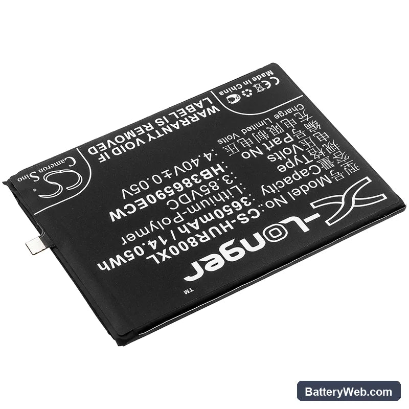 Huawei Honor 8X Replacement Battery, 3.85V, 3650mAh, Li-Polymer 2