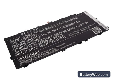 Huawei MediaaPad 10FHD Replacement Battery, 3.7V, 6400mAh, Li-Polymer 3