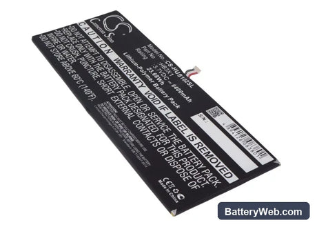 Huawei MediaPad 10 Link Replacement Battery, 3.7V, 6400mAh, Li-Polymer 1
