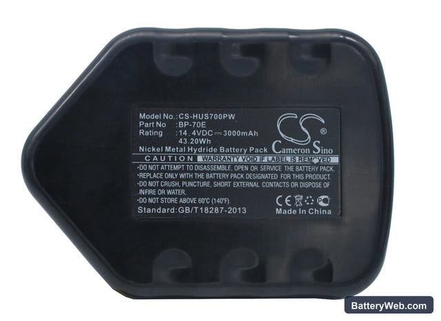 IZUMI E-ROBO Replacement Battery, 14.4V, 3000mAh, Ni-MH 1