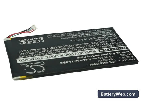 T-Mobile Springboard Replacement Battery, 3.7V, 4000mAh, Li-Polymer 2