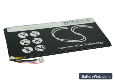 T-Mobile Springboard Replacement Battery, 3.7V, 4000mAh, Li-Polymer 3