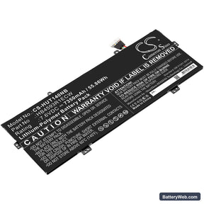 Huawei MateBook 14 Replacement Battery, 7.6V, 7350mAh, Li-Polymer 1