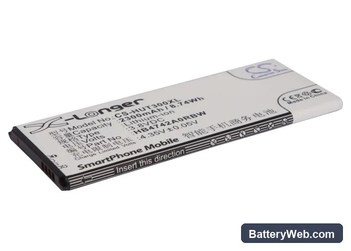 Explay Celular Replacement Battery, 3.8V, 2300mAh, Li-ion 1