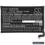 Huawei Mate 30 Pro Replacement Battery, 3.85V, 4300mAh, Li-Polymer 3