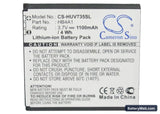 Huawei U6100 Replacement Battery, 3.7V, 1100mAh, Li-ion 5