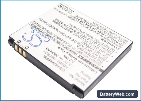 Vodafone V830 Replacement Battery, 3.7V, 880mAh, Li-ion 1