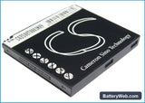 Vodafone V830 Replacement Battery, 3.7V, 880mAh, Li-ion 3