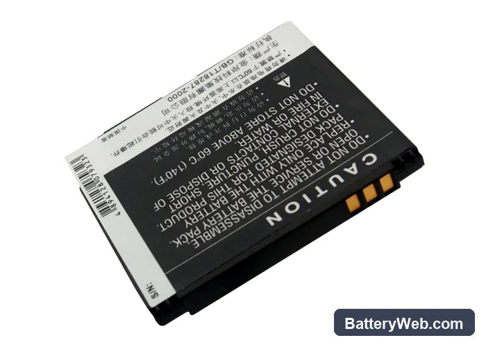 Huawei C5900 Replacement Battery, 3.7V, 1100mAh, Li-ion 4