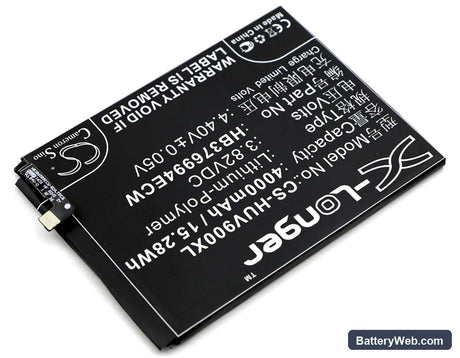 Huawei Honor V9 Replacement Battery, 3.82V, 4000mAh, Li-Polymer 2