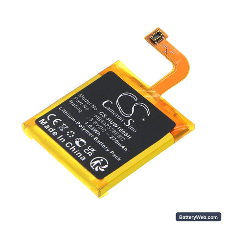 Huawei Watch 1 Replacement Battery, 3.8V, 270mAh, Li-Polymer 1