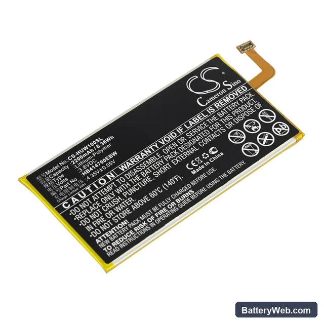 Huawei Speed Wi-Fi NEXT W01 Replacement Battery, 3.8V, 2200mAh, Li-Polymer 1