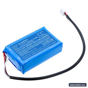 HUTT DDC55 Replacement Battery, 14.8V, 600mAh, Li-Polymer 1