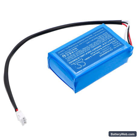 HUTT DDC55 Replacement Battery, 14.8V, 600mAh, Li-Polymer 2