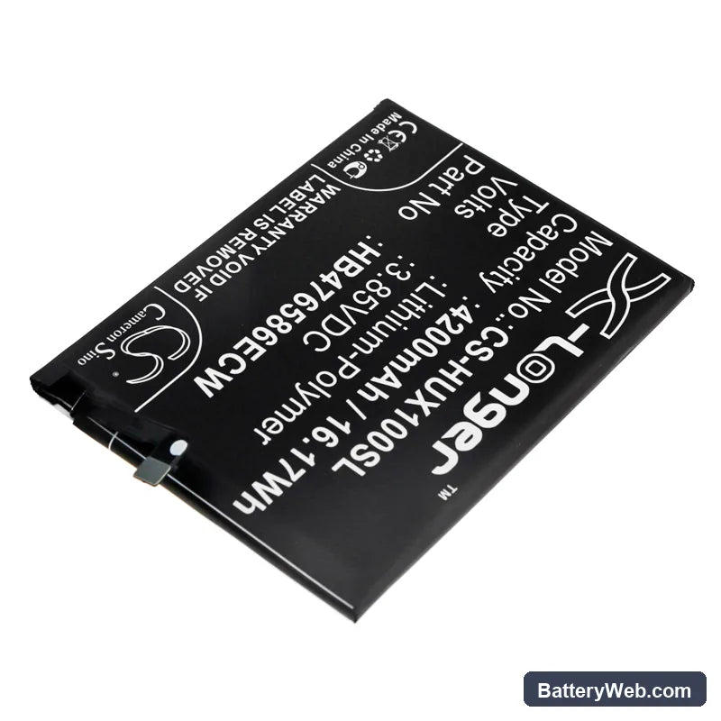 Huawei Honor X10 Replacement Battery, 3.85V, 4200mAh, Li-Polymer 2