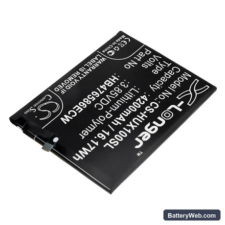 Huawei Honor X10 Replacement Battery, 3.85V, 4200mAh, Li-Polymer 2
