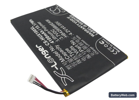 Huawei Honor X1 7D-504L Replacement Battery, 3.7V, 4100mAh, Li-Polymer 2