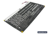 Huawei Honor X1 7D-504L Replacement Battery, 3.7V, 4100mAh, Li-Polymer 4