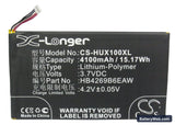Huawei Honor X1 7D-504L Replacement Battery, 3.7V, 4100mAh, Li-Polymer 5