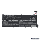 Honor Magicbook 14 i7-1165G7 Replacement Battery, 7.64V, 7330mAh, Li-Polymer 3