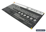Huawei Mediapad X1 7.0 Replacement Battery, 3.8V, 4850mAh, Li-Polymer 4