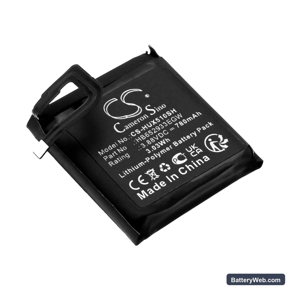 Huawei Watch 5 Replacement Battery, 3.88V, 780mAh, Li-Polymer 1