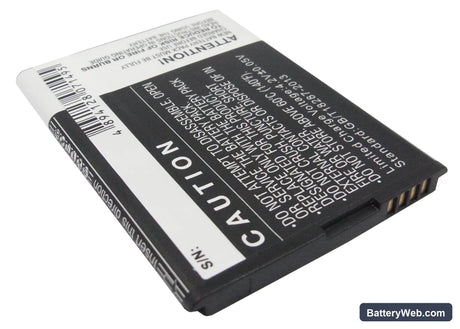 Huawei Ascend Y210 Replacement Battery, 3.7V, 1600mAh, Li-ion 3