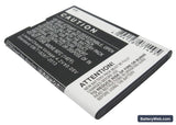 Huawei Ascend Y210 Replacement Battery, 3.7V, 1600mAh, Li-ion 4