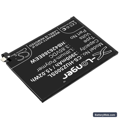 Huawei Enjoy 20 Pro Replacement Battery, 3.85V, 3900mAh, Li-Polymer 2