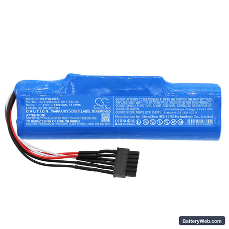 Honeywell Thor VM3 Replacement Battery, 7.4V, 5200mAh, Li-ion 3