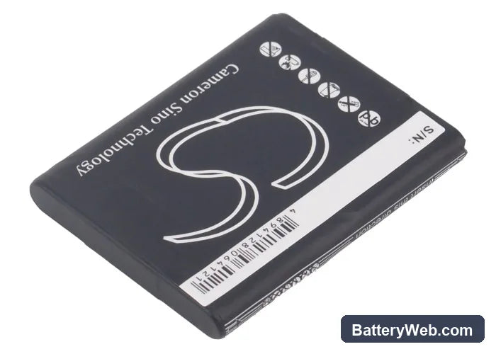 HP Veer Replacement Battery, 3.7V, 920mAh, Li-ion 4