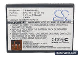 HP Veer Replacement Battery, 3.7V, 920mAh, Li-ion 5