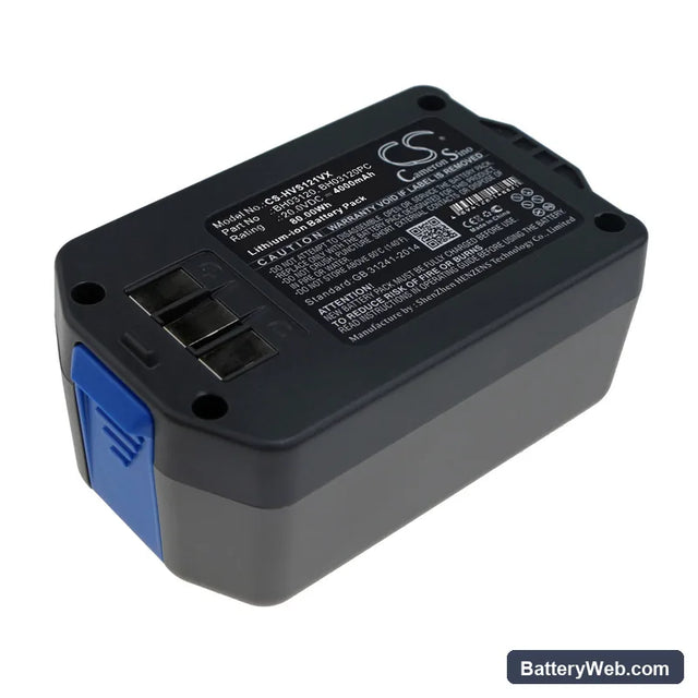 Vax Air Cordless Switch AC21 Replacement Battery, 20V, 4000mAh, Li-ion 1