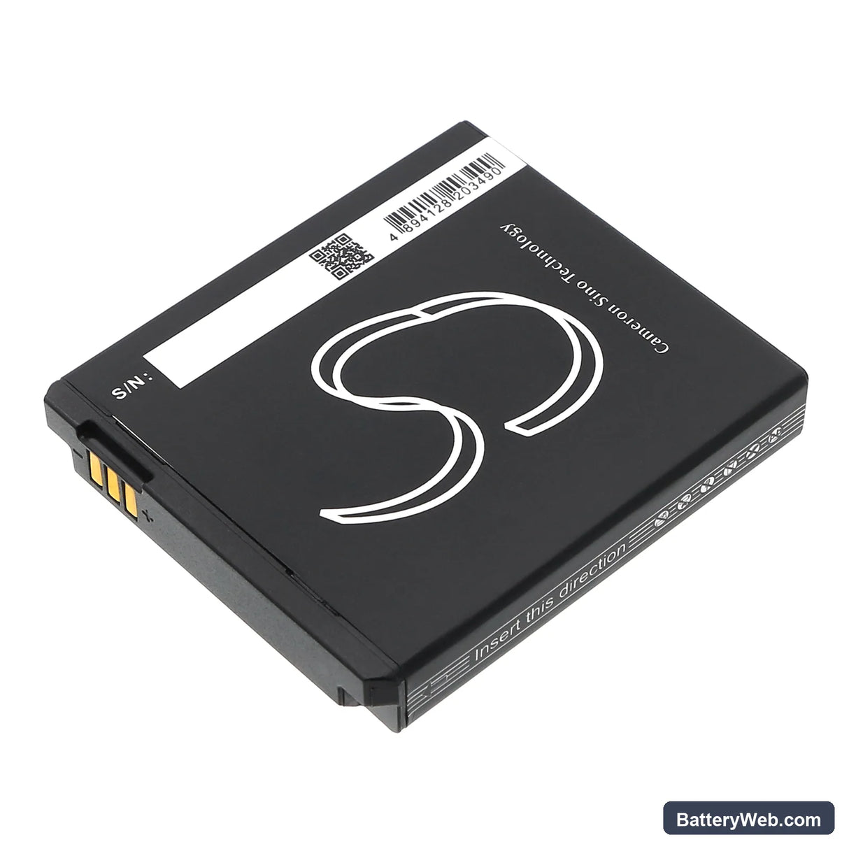 Hikvision DS-MDT101/GLE Replacement Battery, 3.8V, 4850mAh, Li-ion 3