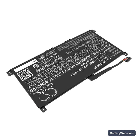 HP ENVY X360 13-BF0000CI Replacement Battery, 7.7V, 8200mAh, Li-Polymer 2