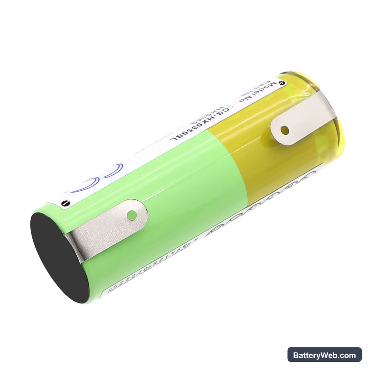 Braun 1008 Replacement Battery, 1.2V, 2500mAh, Ni-MH 2