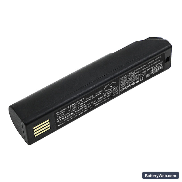 Xenon Replacement Battery, 3.7V, 3400mAh, Li-ion 1